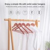 ELONG HOME American Red Cedar Hangers 20 Pack, Wooden Suit