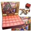 Puzzle Christmas Advent Calendar,Stocking Stuffers for Adults, 1008 Pieces 24