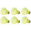 Carlton F1 -Ti Medium Speed Shuttlecocks, Yellow (Tube Of 6)