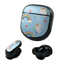 MightySkins Glossy Glitter Skin Compatible with Bose QuietComfort Earbuds II (2022) - Unicorn Perfection | Protective, Durable High-Gloss Glitter Finish | Easy to Apply and Change | Made in The USA
