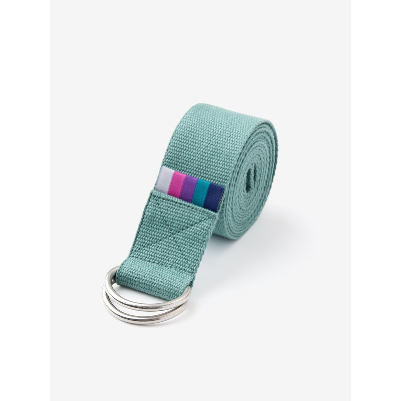 Yogamatters D-Ring Yoga Belt Strap - Organic Cotton, 2m |