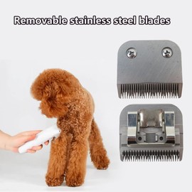 2025 Version 30# Detachable Pet Dog Grooming Blade with Lasting Titanium Stainless Steel Construction for Precision Cutting Ideal for Smooth Grooming