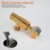 KAPHOME Shower Head Holder,All Metal Handheld Shower Head Holder,Adjustable Shower