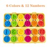 Milaloko Matching Eggs Easter Egg Colour for Number Recoginition Sorting