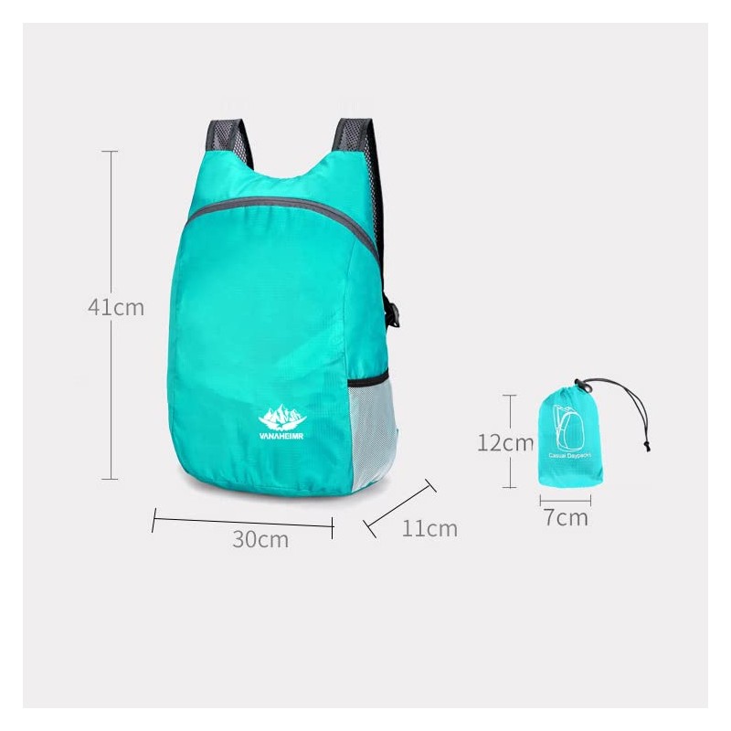 Frafuo Foldable Travel Backpack for Women Foldable Backpack Lightweight Backpack