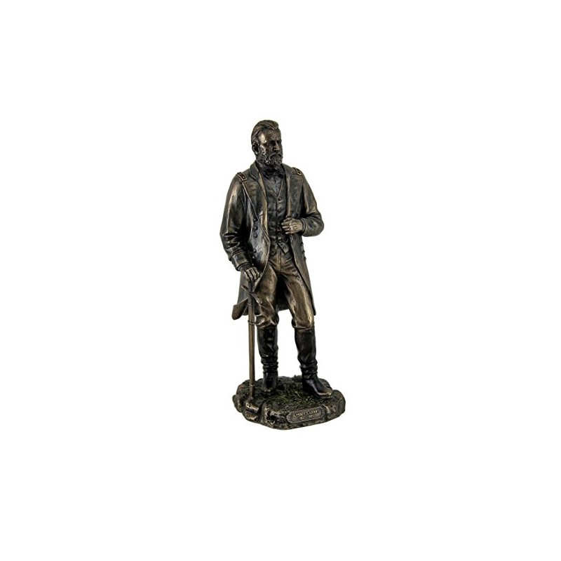 Veronese Design Resin Statues Ulysses S. Grant 18Th Us President