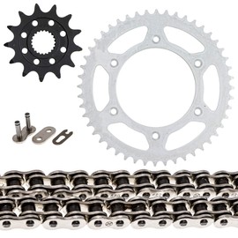 NICHE Drive Sprocket Chain Combo for Honda CRF250R Front 13 Rear 48 Tooth 520NZ Standard 116 Links