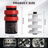 eTone Universal Darkroom Developing Tank with 3 Spiral Reels for