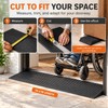 **Cuttable Natural Rubber Threshold Ramp – 1.2" & 1.6" Height