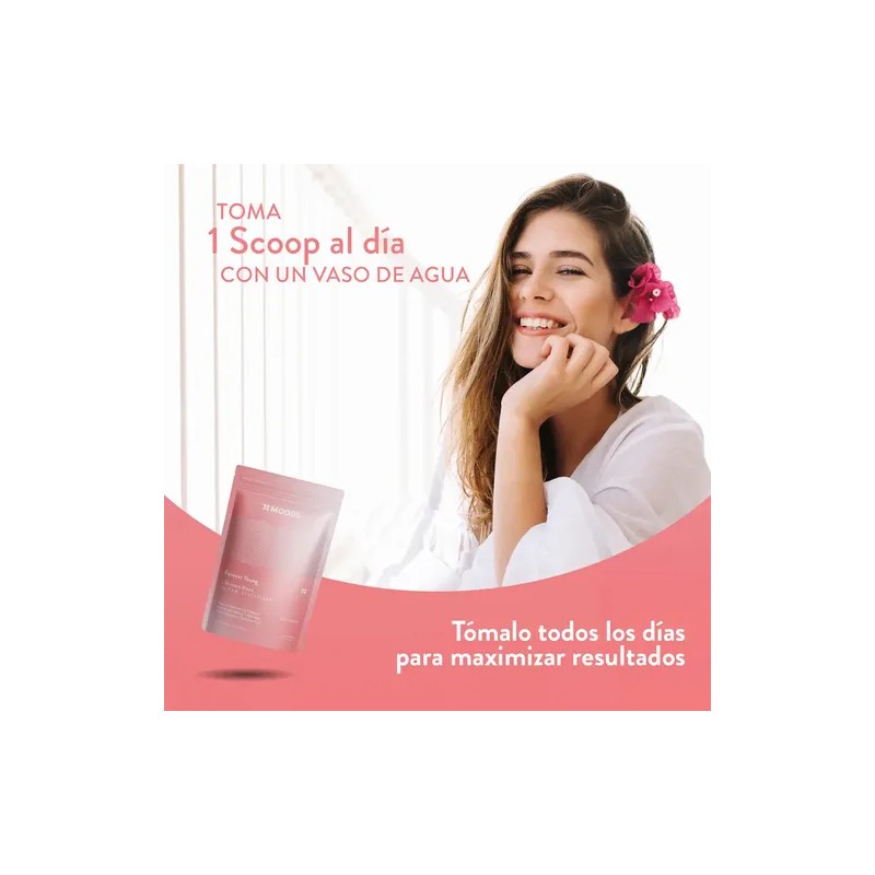 Peptidos De Colágeno Hidrolizado + Acido Hialurónico Sabor Sin sabor