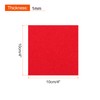PATIKIL Soft Felt Sheets Fabric Craft Sheets Red 4 Inch