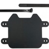 Motorcycle Front Number Plate,Durable ABS Plastic Front License Plate for