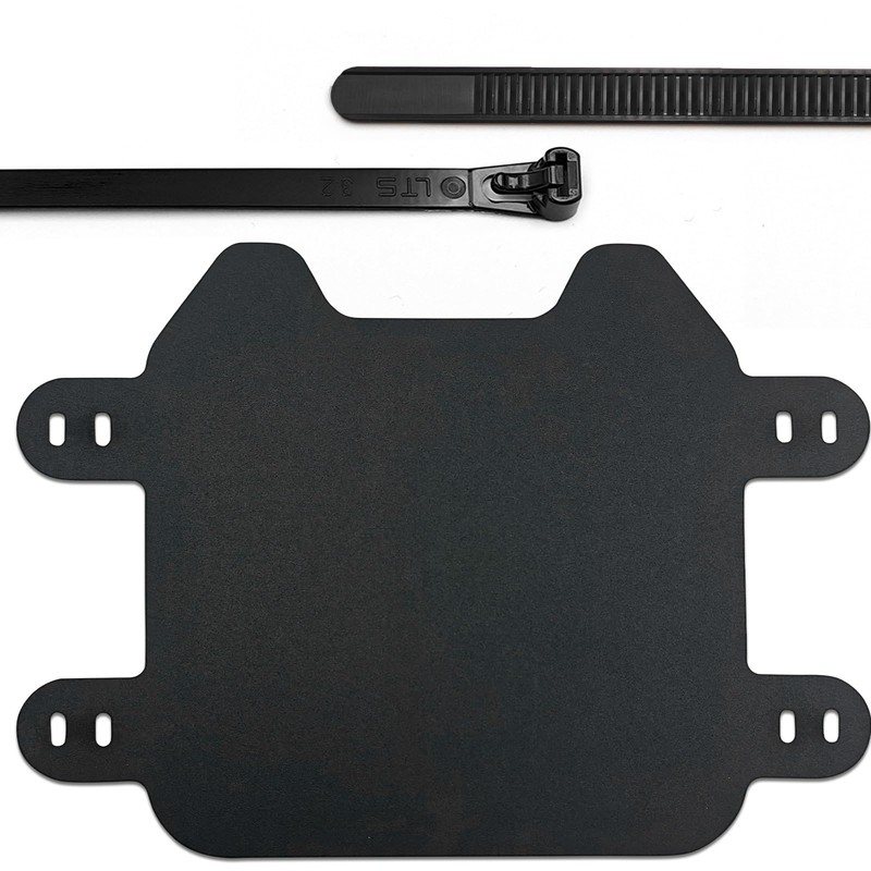 Motorcycle Front Number Plate,Durable ABS Plastic Front License Plate for