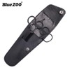 BlueZOO Beard Mustache Scissors and Comb Kit with PU Storage