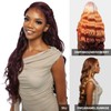 Mane Concept Human Hair Blend Skinbond Lace Front Wig Brown