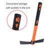 LUBAN Dual Head Axe Hoe with Heavy Duty Forged Adze