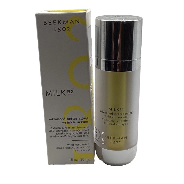 Beekman 1802 -MILK RX Advanced Better Aging Wrinkle Serum 1oz/30