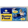 Solstice Massive Sumo Size Inflatable Swimming Pool Float With Pillow