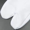 Kyoetsu Men's Tabi Socks, Stretch, White, Anti-Slip, wht, 23-24cm