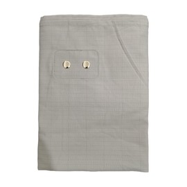 Grounding Sheets, Grounding Mat for Bed 90% Viscose Derived from Bamboo 10% Silver Fiber Grounded Sheets (104"x24" Light Grey)