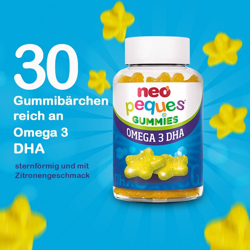 Neo Peques - Omega 3 DHA Gummy Bears for Children