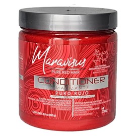 BOÉ COSMETICS Maravisus Pure Red Hair Conditioner 8.5 oz – Color Enhancer for Red, Highlighted & Dyed Hair – Softens, Repairs, Adds Shine – Sulfate-Free, Paraben-Free – With Smart Reparative Proteins