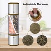 Nurch 2 in 1 Salt and Pepper Grinder Set, Salt