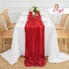 12Pack Red Cheesecloth Table Runner 35x120Inch Spring Easter Cheese Cloth