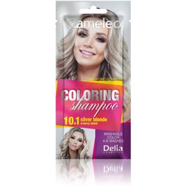Cameleo - Coloring Shampoo - Silver Blonde - Quick and Easy Color Refreshing - Washable Coloring - Tone In Tone - 40ml