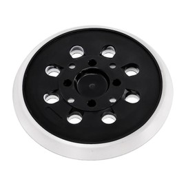 Sanding Disc 125 mm Velcro Backing Pad for Bosch, Sanding Plate 125 mm with Velcro, Accessories for Random Orbital Sanders PEX 300/400 AE/4000 AE/AdvancedOrbit 18 (White)
