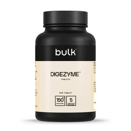 Bulk Pure Dige Zyme Tablets, Digestive Enzymes, 150 mg, Pack of 90