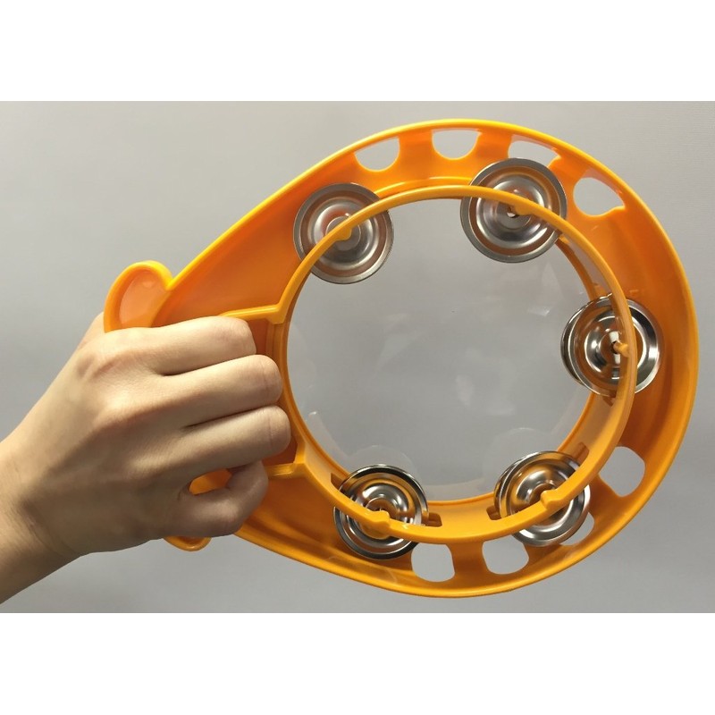 Zenon Bambina Tambourine Bear Yellow BTB-BEYL Made in Japan
