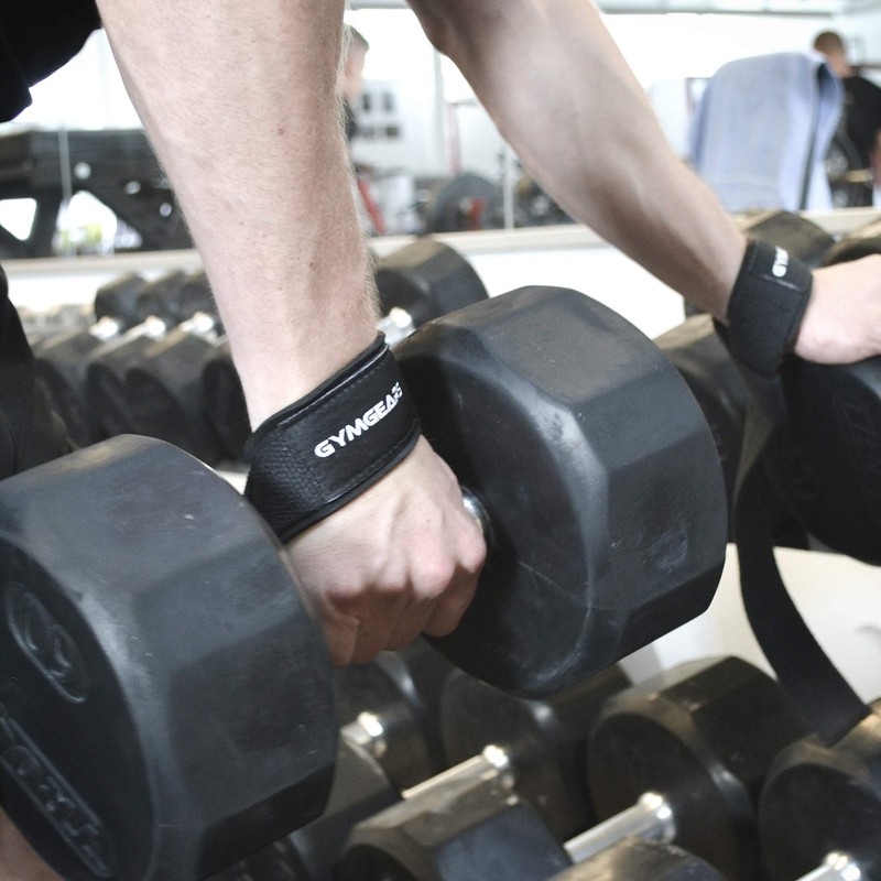 GYMGEARS Professional Lifting Straps [Padded] 60 cm for Strength Training,