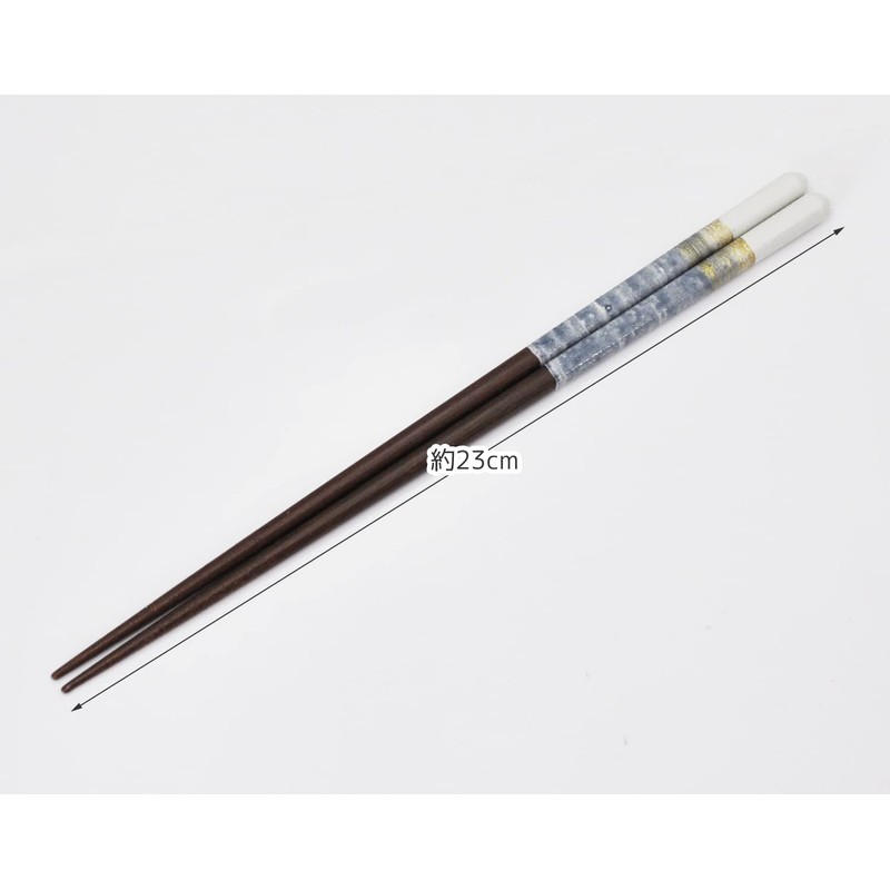 Ishida 63166 Dishwasher Safe Chopsticks Paulownia Box with Chopsticks Rest