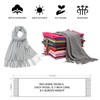 RIIQIICHY Grey Pashmina Shawls and Wraps for Women Wedding Ladies