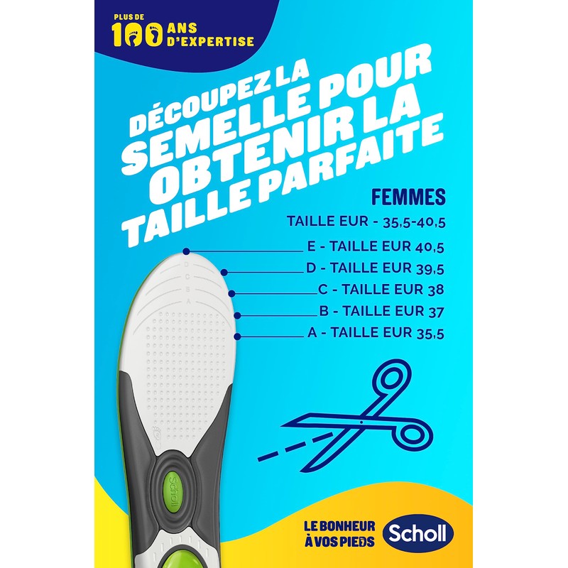 Scholl SHOE_INSERT, gray