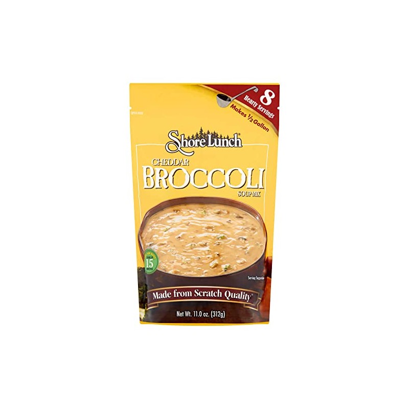 Shore Lunch Mix Soup Cheddar Broccoli (6x11Oz )