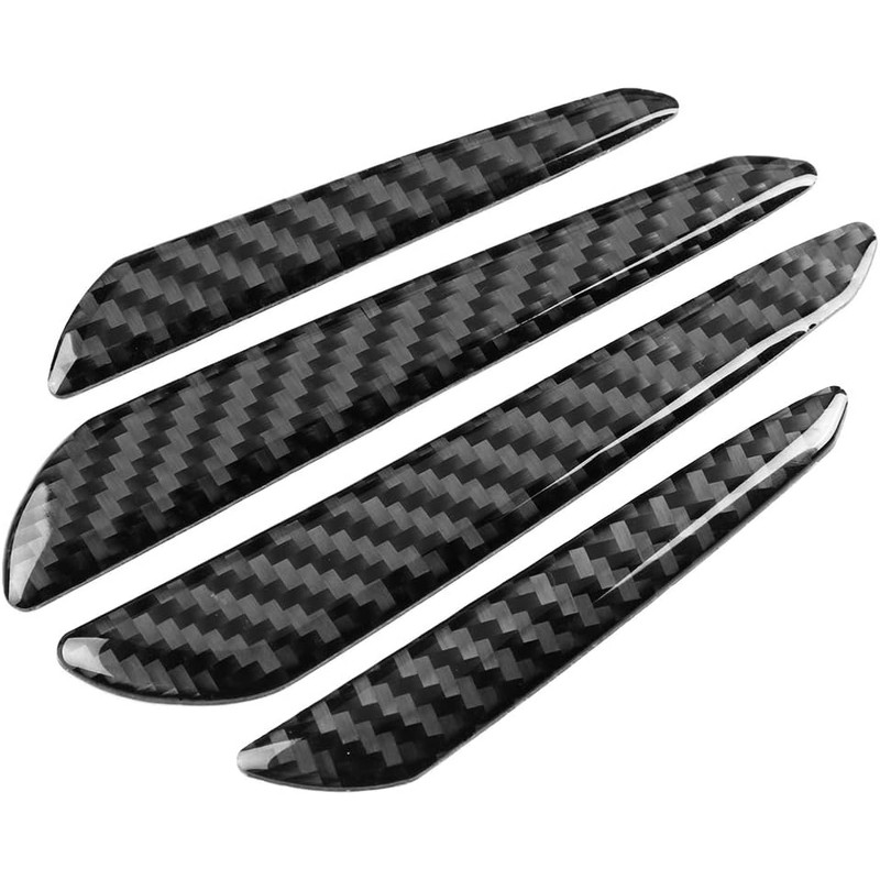 KIMISS 4Pcs Protector de Borde de Puerta de Fibra de
