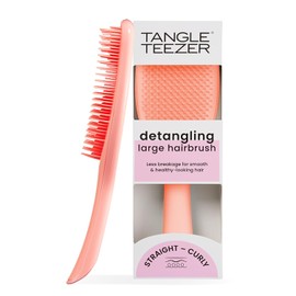 Tangle Teezer Hair Brush, Pink, Large Ultimate Detangler, Detangling Brush for the Shower, Combing without Pulling, Ideal for Dry & Wet Hair
