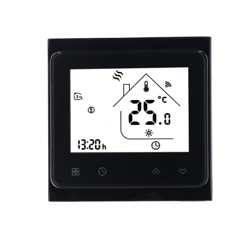 Wifi Boiler Water Heating Thermostat LCD Touch Screen Digital Thermostat