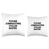 Future Jumpbasting Collar Baster Throw Pillow