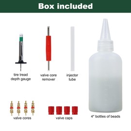 Safetect Tire Balance Beads 10 oz x 4, Tire Beads for Blance, Balancing Beads for Trucks Tire, Trailer, Off-Road Vehicles