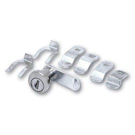 Hudson Lock PTR-DC656UN-0000 Universal Mailbox Lock with Dust Cover, Keyed Different (Pack of 12)