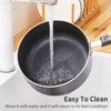HooJay Nonstick Saucepan Set with Lid, Non Stick 1.5QT &