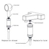 TULGIGS ION Filter TG300 - Premium Bidet Water Filter Set