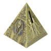 Egyptian Pyramid Model Green Bronze Large Retro Classic Exquisite Decorative