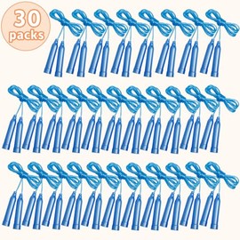 30 Pcs Kids Jump Rope,Colorful Jump Ropes for Kids,7.2 Feet Plastic Jump Ropes,Adjustable Skipping Rope,Jumping Ropes for Party Favors,Birthday Gifts,
