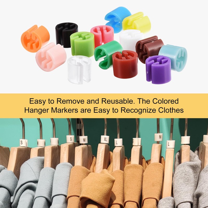 QUARKZMAN Clothes Hanger Marker Empty Suitable for 3.5 mm Rod