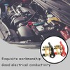 2PCS Car Battery Terminal Connector, Positive Negative Battery Cable Ends,