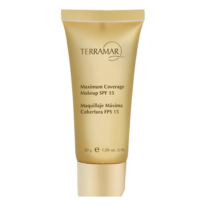 Maquillaje Máxima Cobertura Fps15 30grs Terramar Elegir Tono